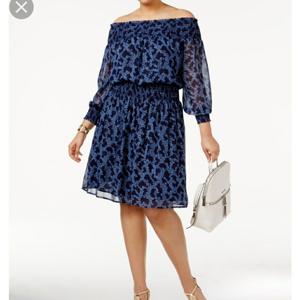 💙🌸Michael Michael Kors Arbor Dress - Picture 2 of 7